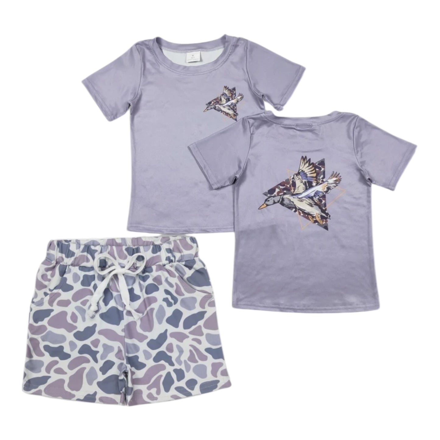 Duck Hunt Shorts Set