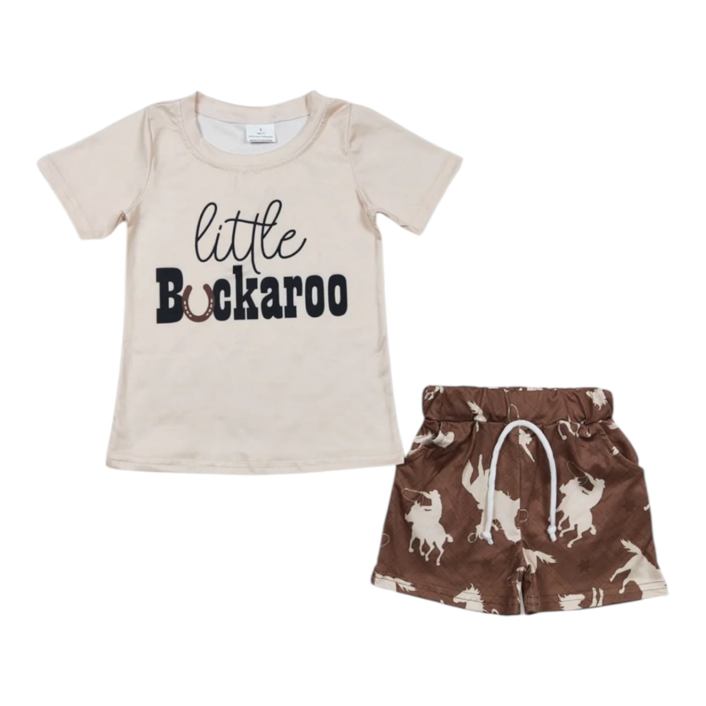 Lil Buckaroo Shorts Set