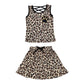 Leopard Skort Set