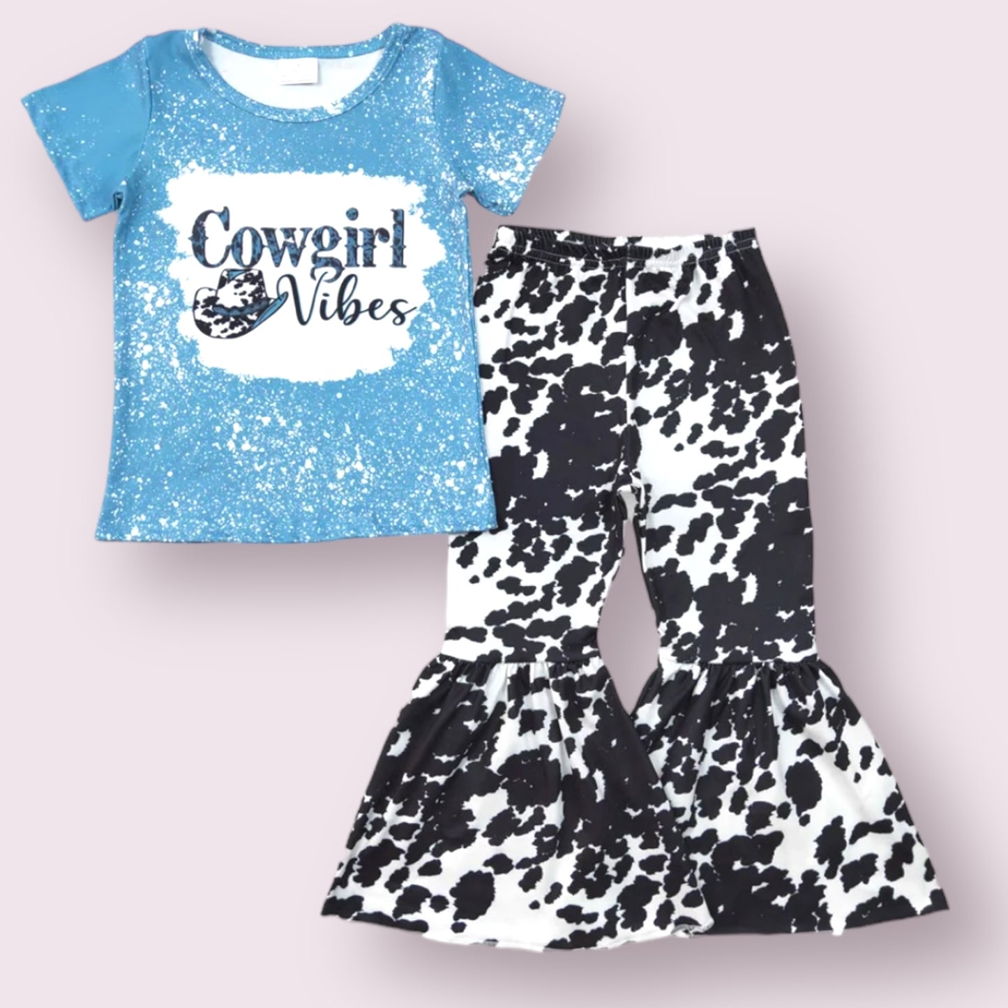 Cowgirl Vibes Bell Pant set