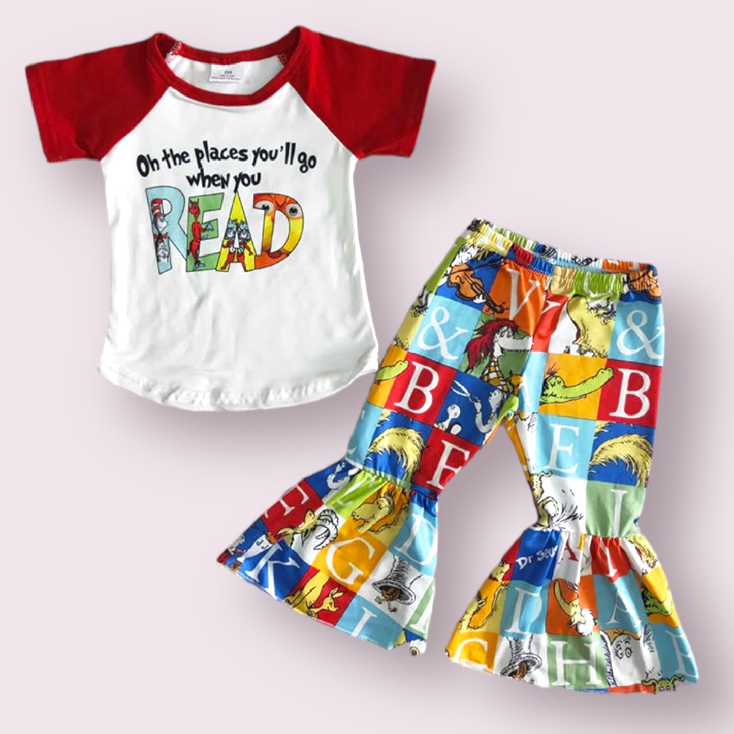 Love To Read Bell Pant set
