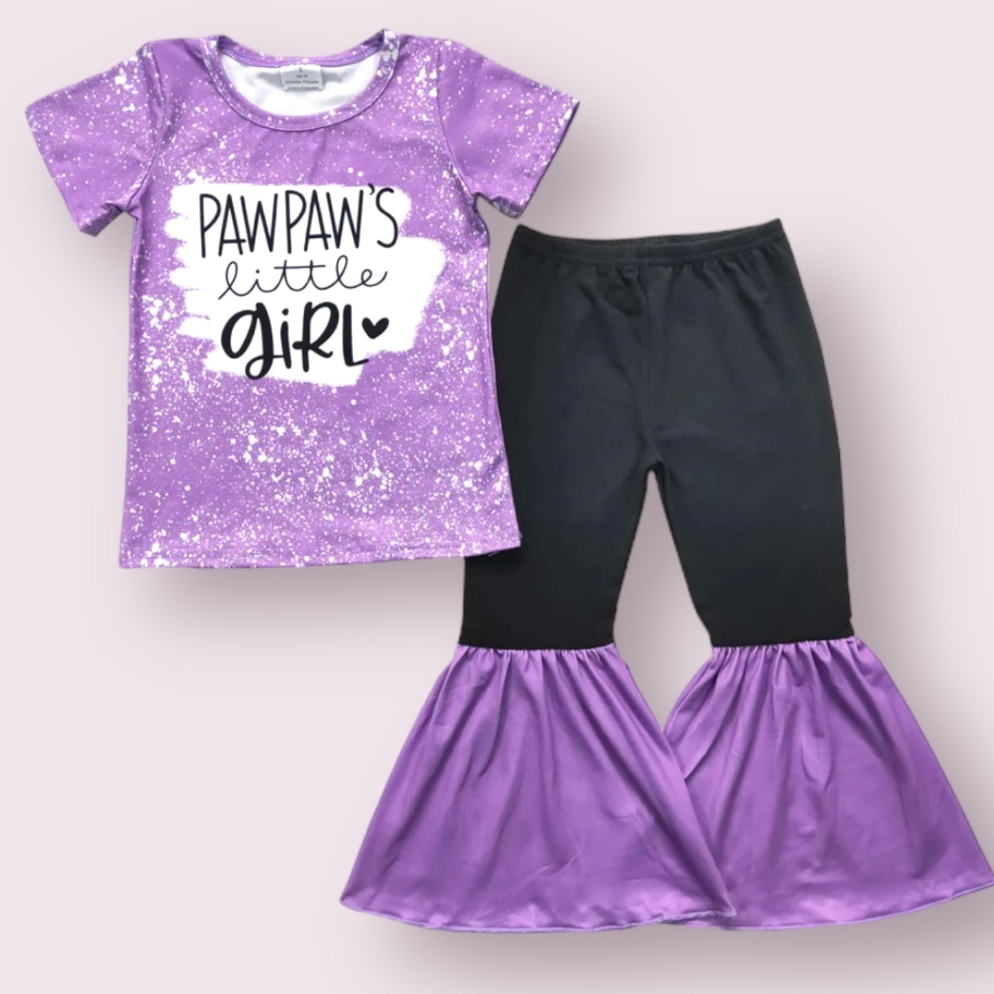 Pawpaw’s Little Girl Bell Pant set